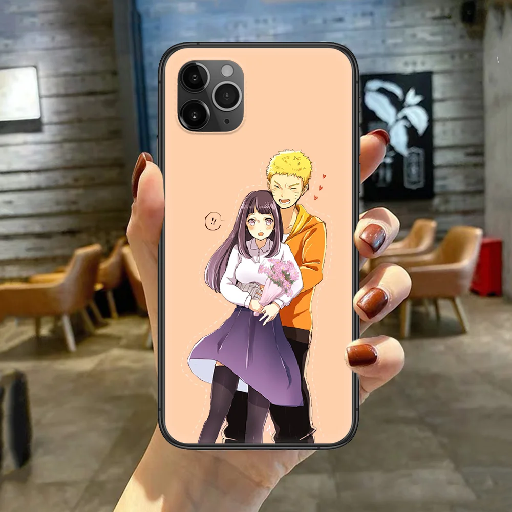 

Hyga Hinata Naruto Anime Phone Case Cover For Iphone 5 5S 6 6S PLUS 7 8 11 12 Mini X XR XS PRO SE 2020 MAX black Cell Trend