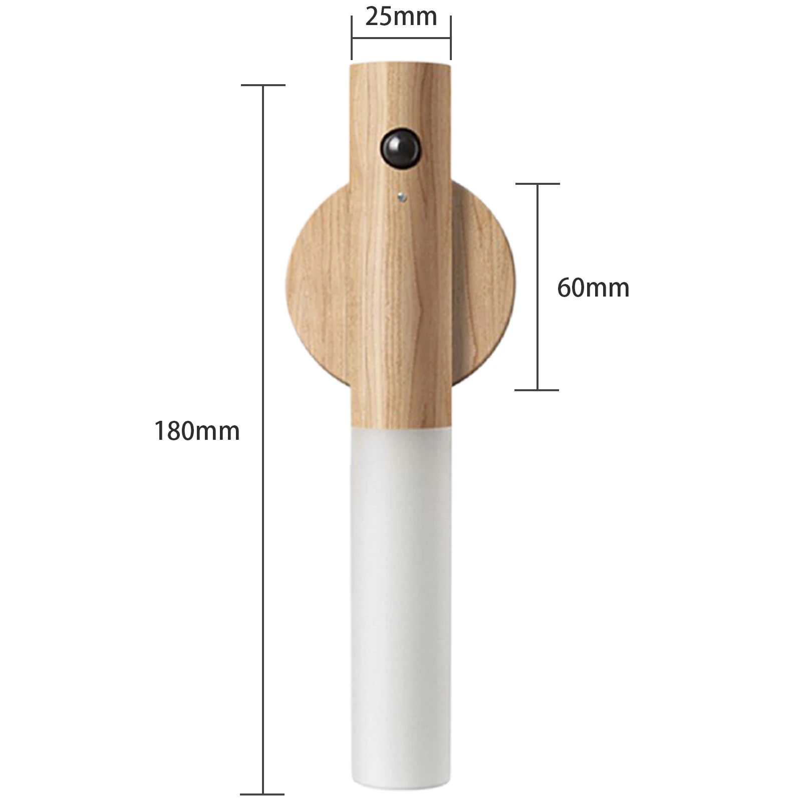 

Human Body Induction Night Light USB Rechargeable Energy-saving Kitchen Bedroom Washroom Stairs Intelligent Body Induction Lamp