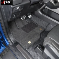 jho car double layer floor mats for ford f150 raptor 2016 2020 2017 2018 2019 4door crew cab limited platinum accessories carpet