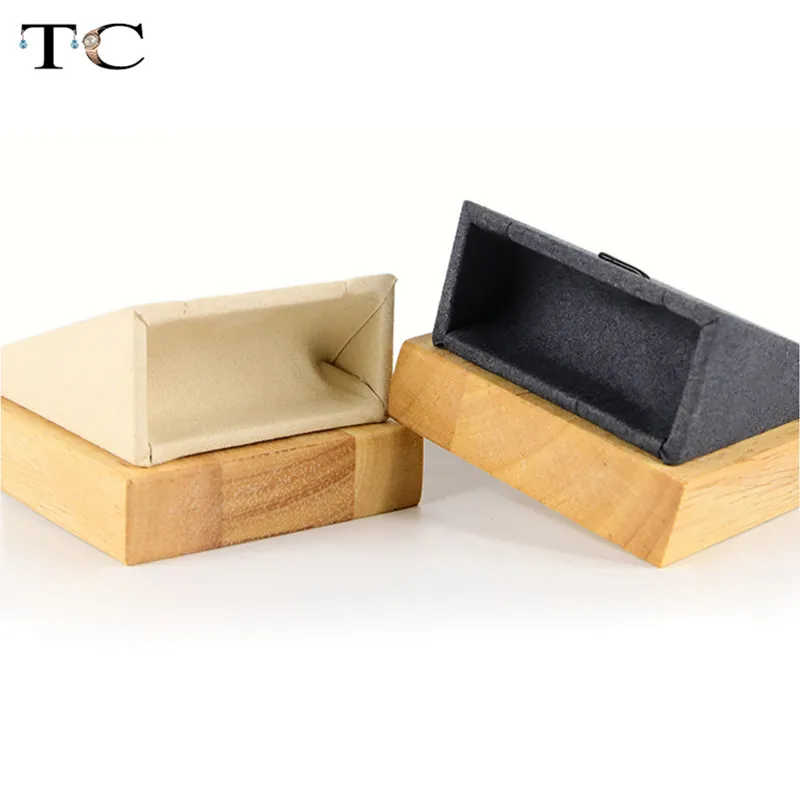 Роскошный Твердый деревянный кулон Ювелирный стенд органайзер стойка для серег