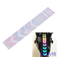 universal car motorcycle reflective stickers wheel car decals on fender waterproof decors 1pc