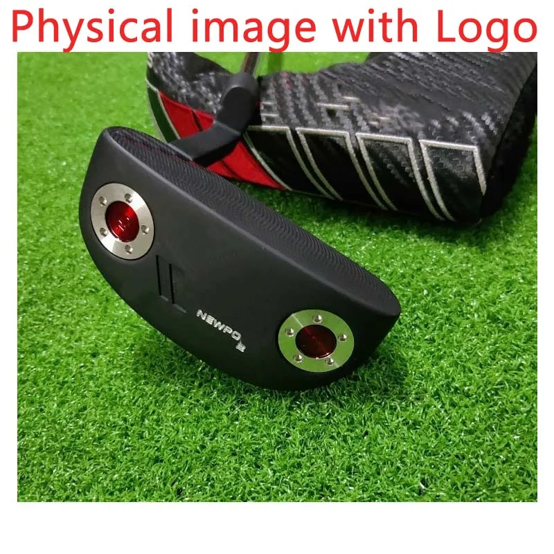 

Golf Putter Left Hand Right Hand Putter NEWPOR 2 Black Left Hand Small Semicircle Putter Hybrid Golf Club with Logo with wrench