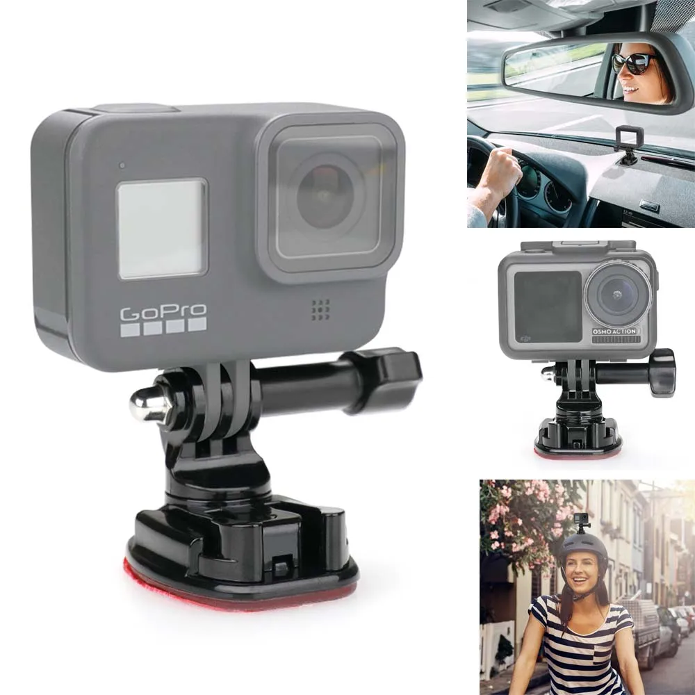 Крепление-адаптер для шлема Insta360 ONE R Quick Release Base Go Pro Hero 9 DJI OSMO Action Pocket аксессуары