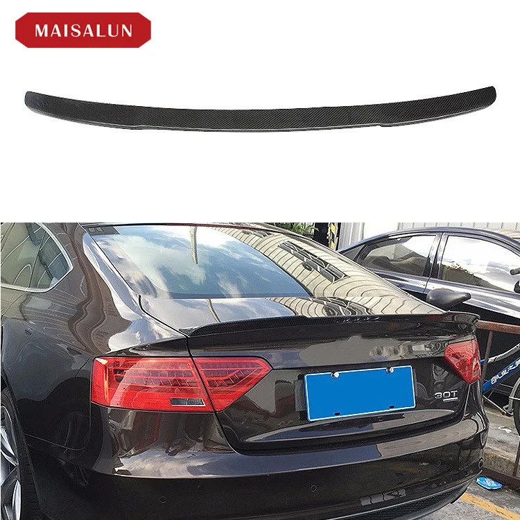 

Suitable For Straight Fit Audi A5 8t Carbon Fiber Tail Fixed Wing Rear Spoiler
