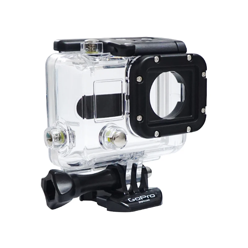 GoPro hero3 / 3 + 4 accessories camouflage Sports Camera protection frame 60m deep diving shading original waterproof shell | Электроника