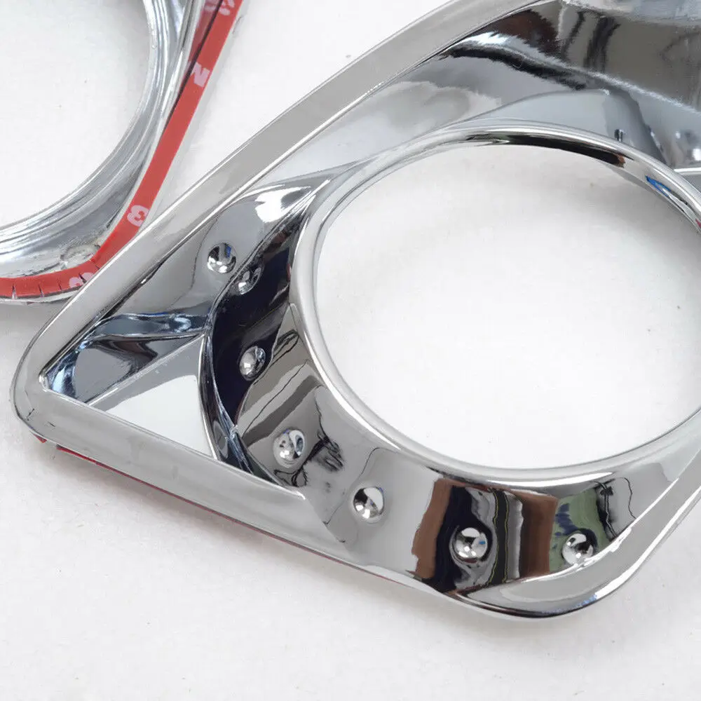 

For Toyota Corolla 2007-2010 E140 Chrome Front Fog Light Lamp Cover Trim