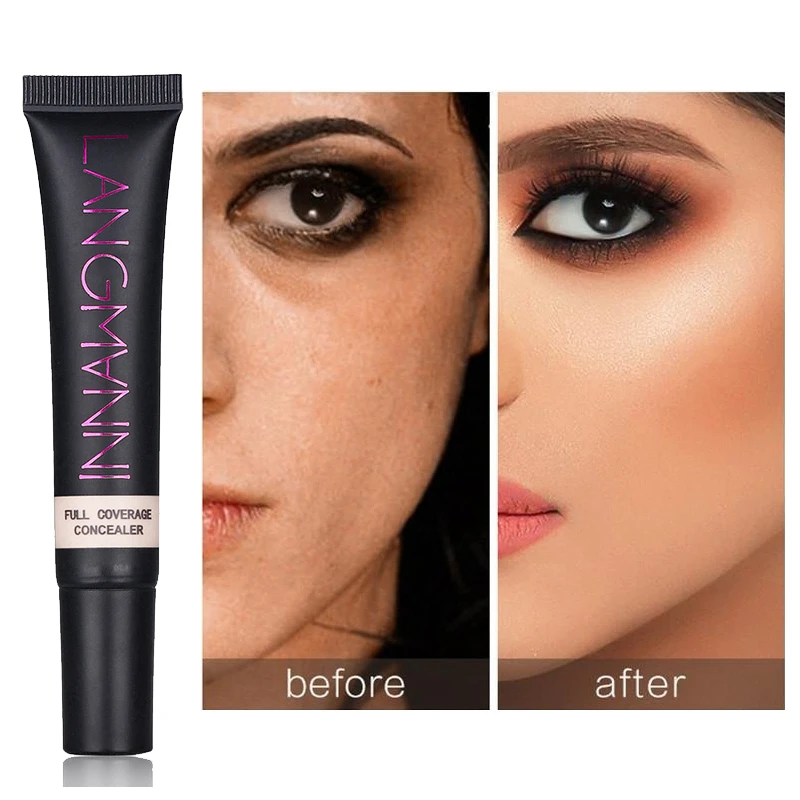 Основа для макияжа водостойкая полное покрытие матовая основа лица консилер