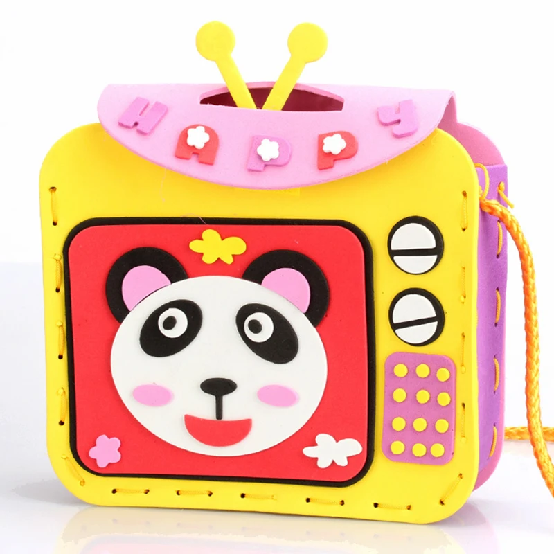 1 набор разноцветных пазлов из вспененного этилвинилацетата прекрасные животные