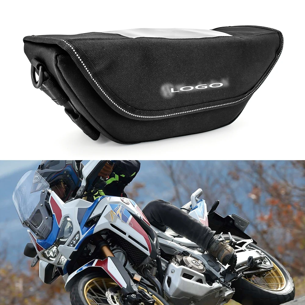 

Modern waterproof motorcycle handlebar travel bag for HONDA CRF1000L CRF1100L Africa Twin Adventure Sport NC700X storage bag