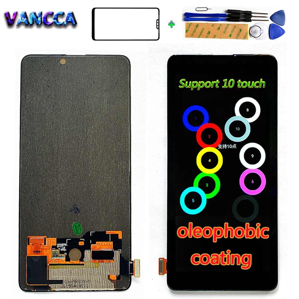 AMOLED для Xiaomi Redmi K20/K20 Pro 2340*1080 ЖК дисплей кодирующий преобразователь сенсорного