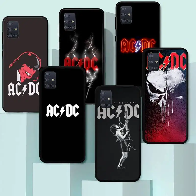 

Music-Band-ACDC Phone Case For OPPO F11 F3 F5 F9 F7 A59 A73 A75 A7X A77 A71 A39 A83 soft Cover Fundas
