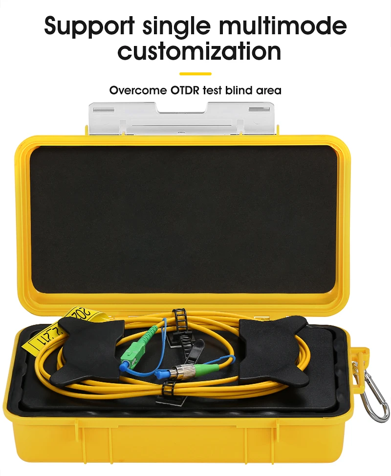SC/APC-FC/APC OTDR Dead Zone Eliminator волоконно-оптические кольца Launch Cable Box | Мобильные телефоны