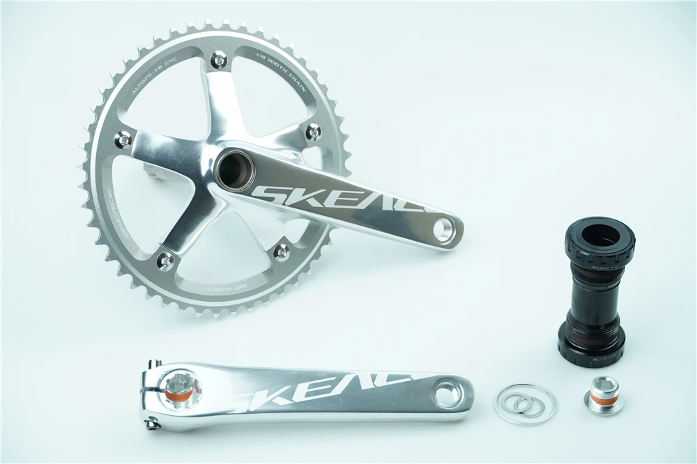 Шатун из алюминиевого сплава SKEACE шатун с фиксированной передачей 48 т 165 мм BCD144