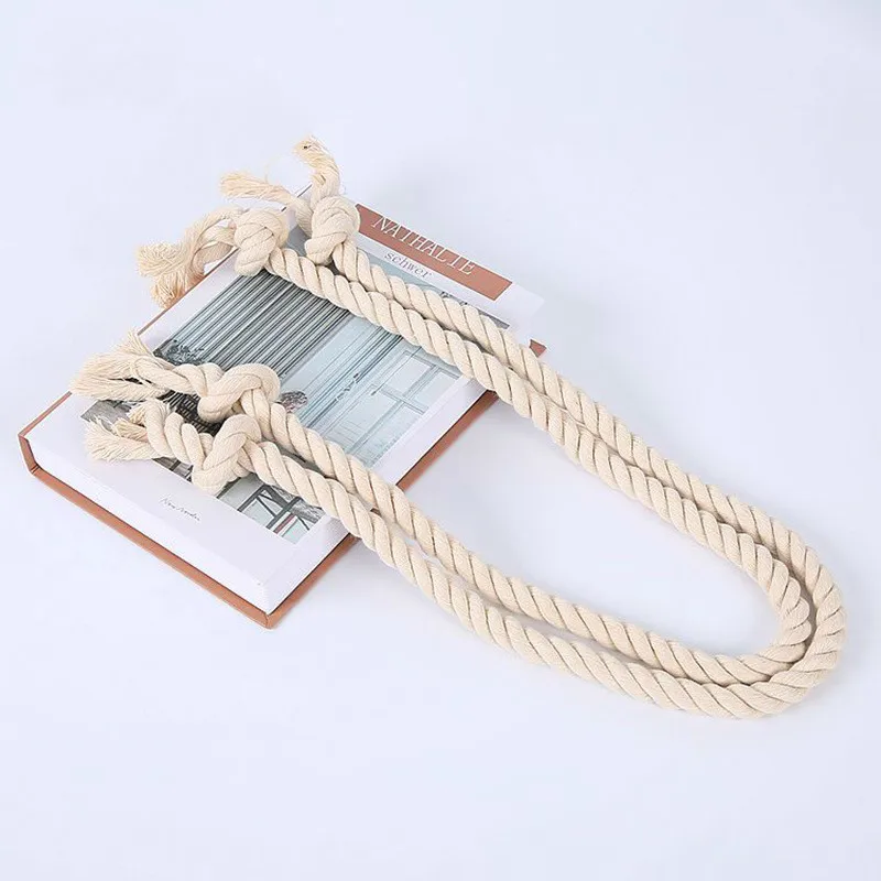 

Macrame Curtain Tieback Curtain Tied Ball Hand-woven Cotton Straps Hanging Ball Boho Decor Living Room Decoration Accessories