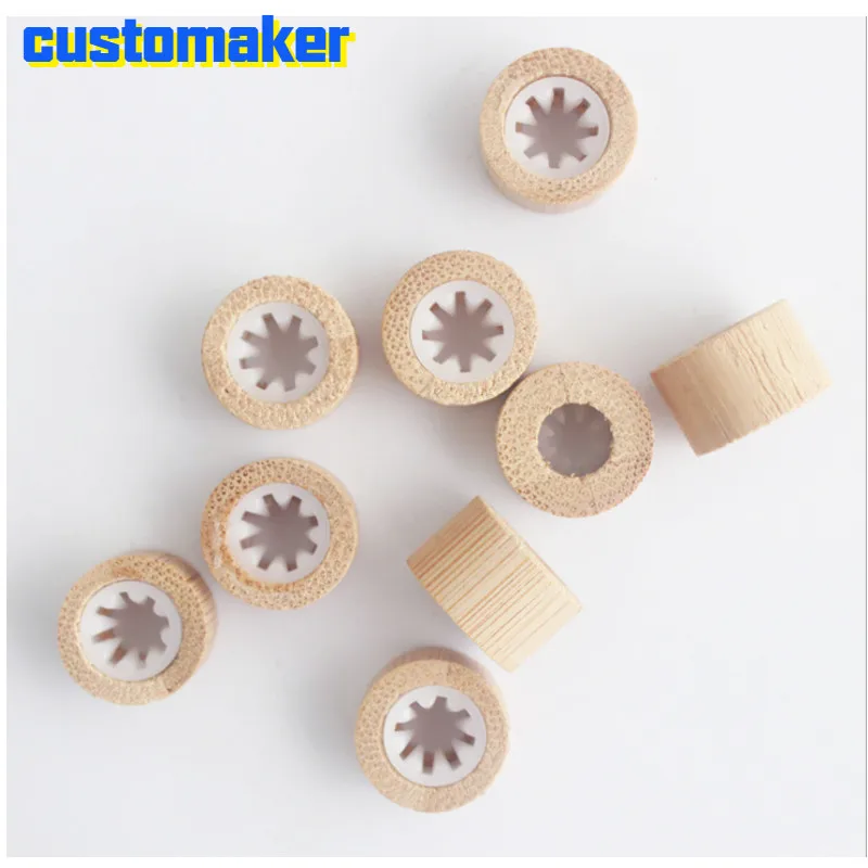 Однократная Пряжка для браслета Экологичная бамбуковая запястья Аксессуары |