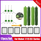 Hepa фильтр щетка рулон пыли мешки Замена для iRobot Roomba i7 E5 E6 i7 +i7 Plus серии I Робот Запчасти для пылесоса