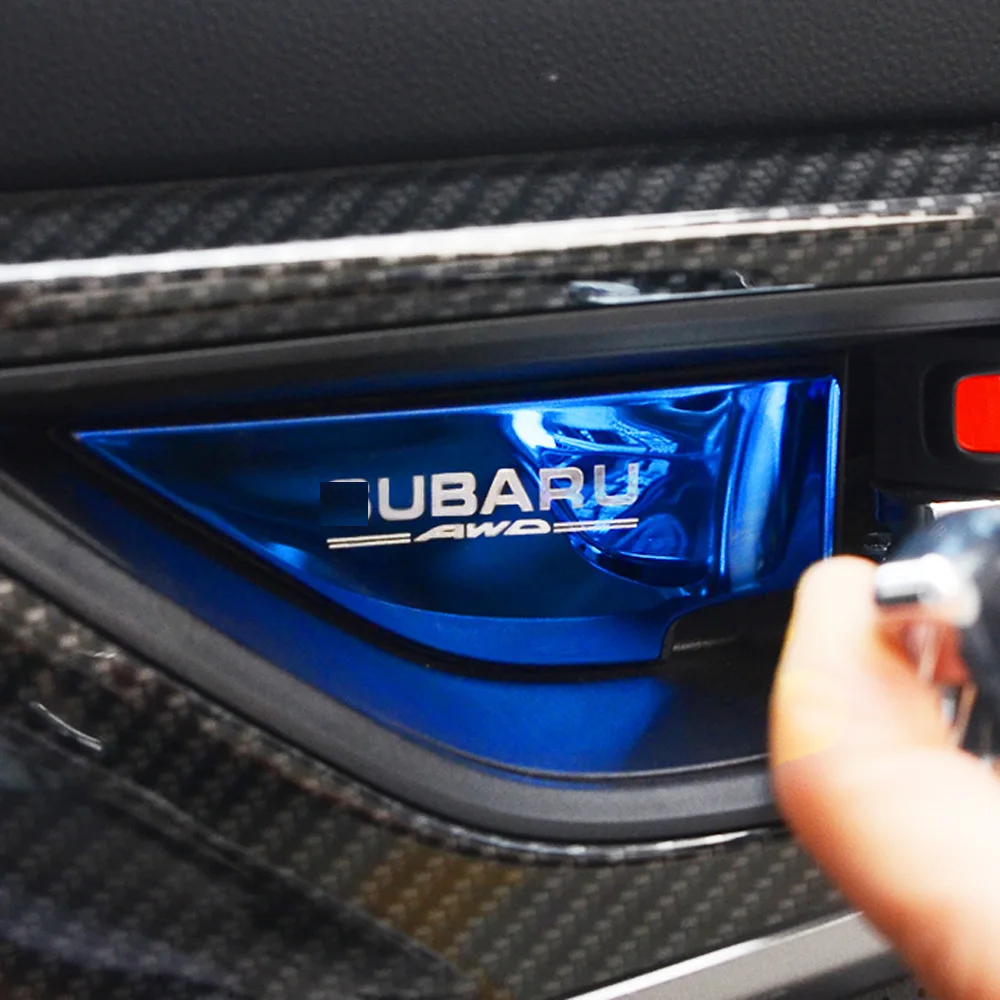 Накладка на дверную ручку автомобиля накладка чашу для Subaru Forester 2019 2020 2021 Xv 2018