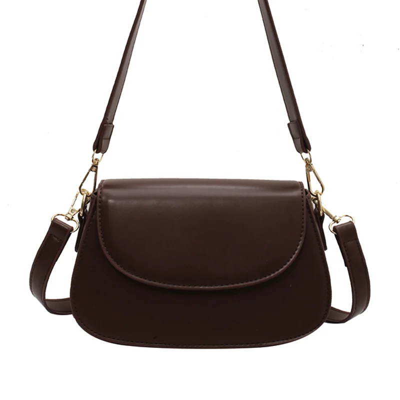 Модные кожаные женские повседневные сумки через плечо в стиле ретро прочная