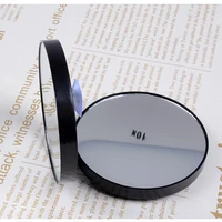 ty444 1pc magnifier mirror suction cup 10x makeup shaving cosmetic face care shave