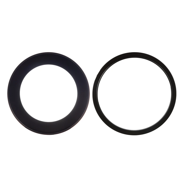 

2 Pcs Camera Lens Step Up Filter Black Metal Adapter Ring, 58-77Mm & 72Mm-77Mm