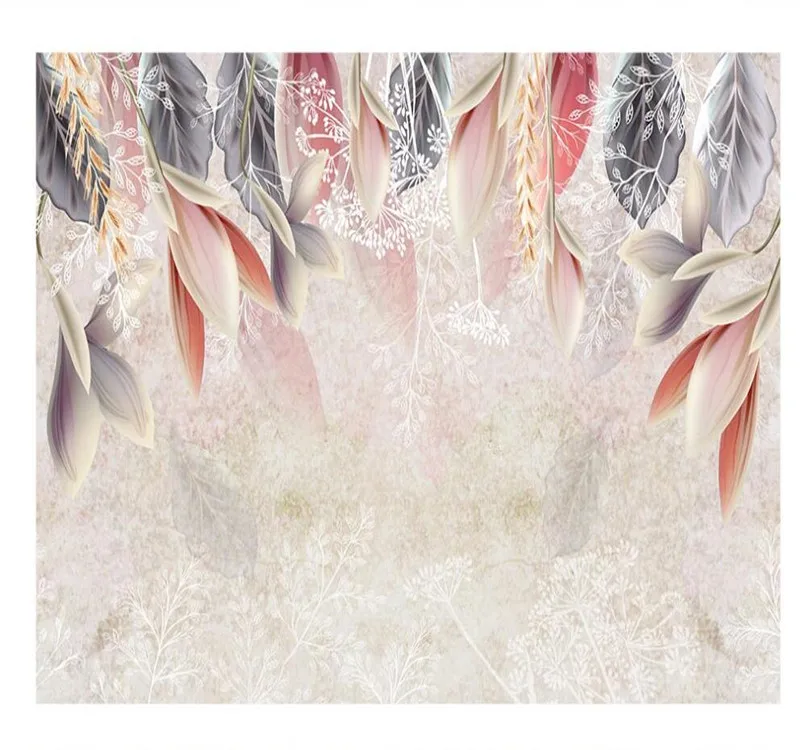 Большие Настенные обои на заказ для украшения дома модные ретро с ручной