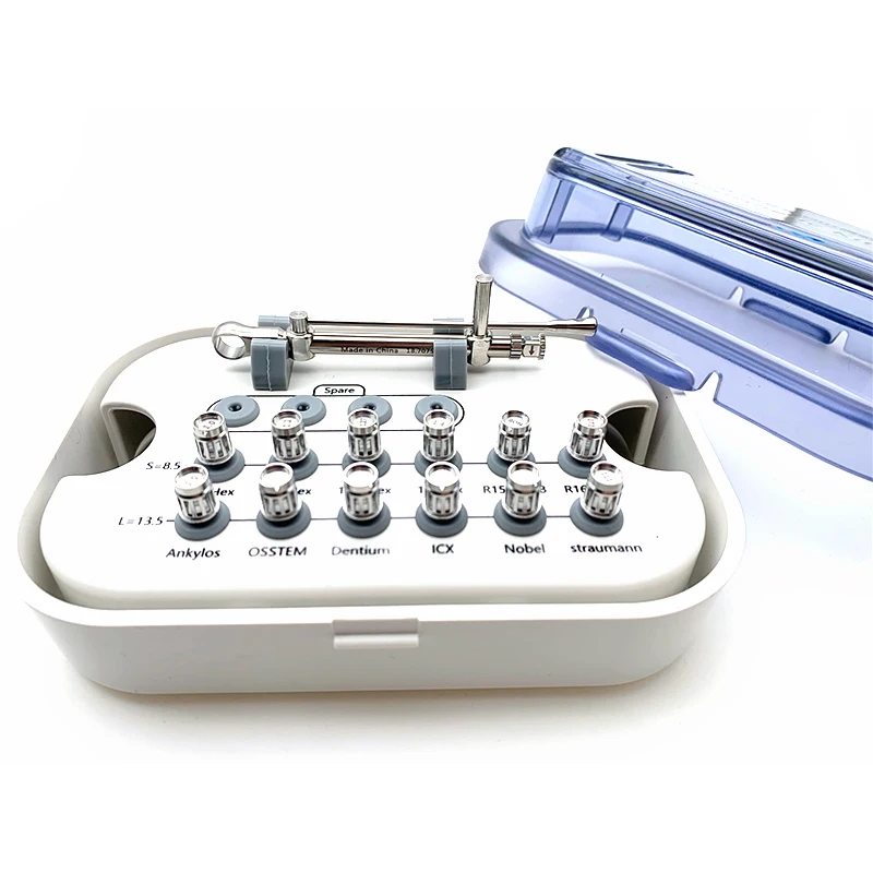 1 whole set Dental Implant Restoration tool kit Dental Universal Implant Torque Screwdrivers Wrench