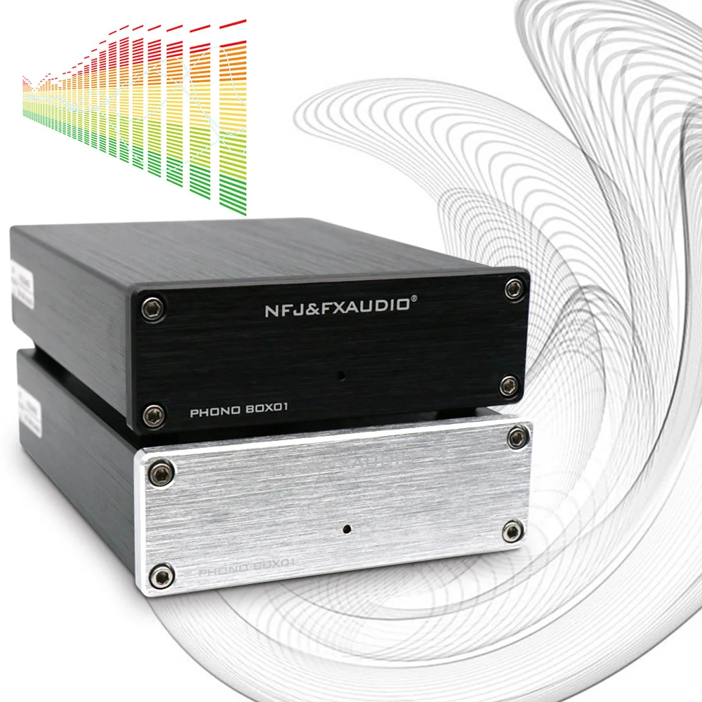 FX-Audio BOX01 виниловая запись мини мм картридж усилитель Hi-Fi музыкальный |