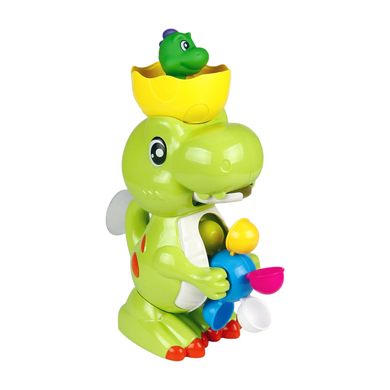 

Kids Shower Bath Toys Cute Dinosaur Waterwheel Toys Baby Toddler Faucet Bathing Water Spray Tool Dabbling Toy