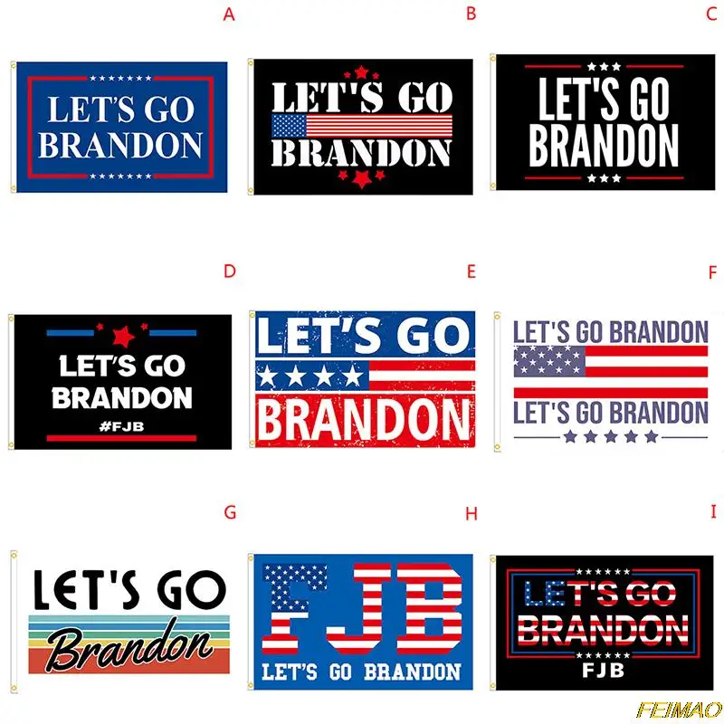

Lets Go Brandon Flag 90*150cm Garden Flag- FJB Flag Polyester New