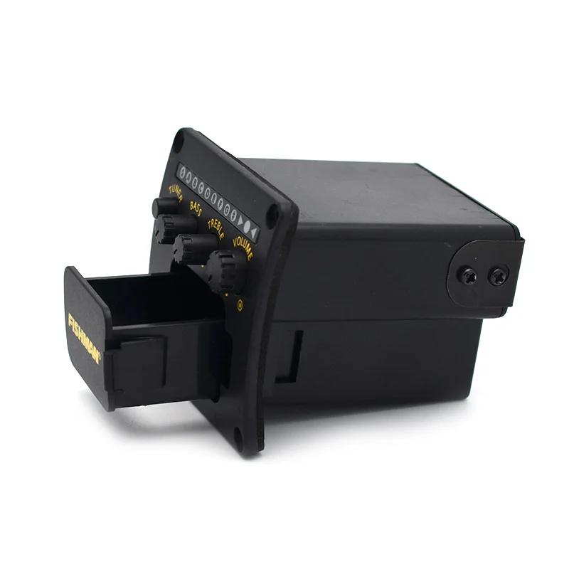 10 шт. рыбаков в новом дизайне 2 полосы эквалайзер с тюнер для акустической гитары