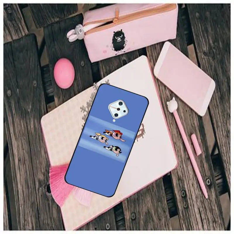 

Powerpuff Girls Phone Case For Vivo X9 9s 20 Plus Y97 83 75 71 69 V15 V17 V5 S