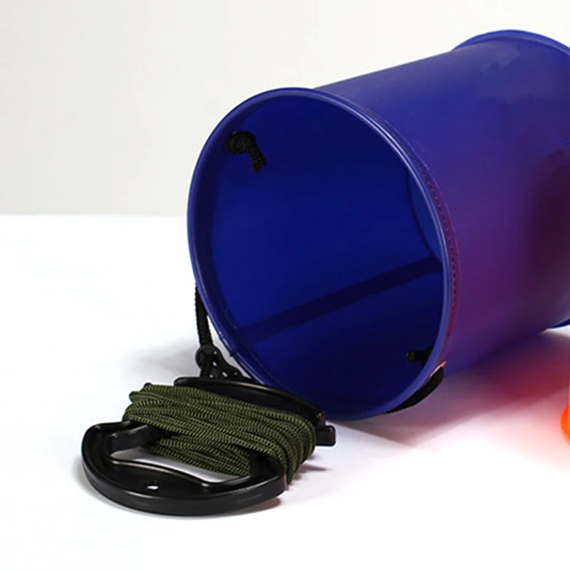 Складное ведро из ЭВА для отдыха на открытом воздухе портативные рыболовные