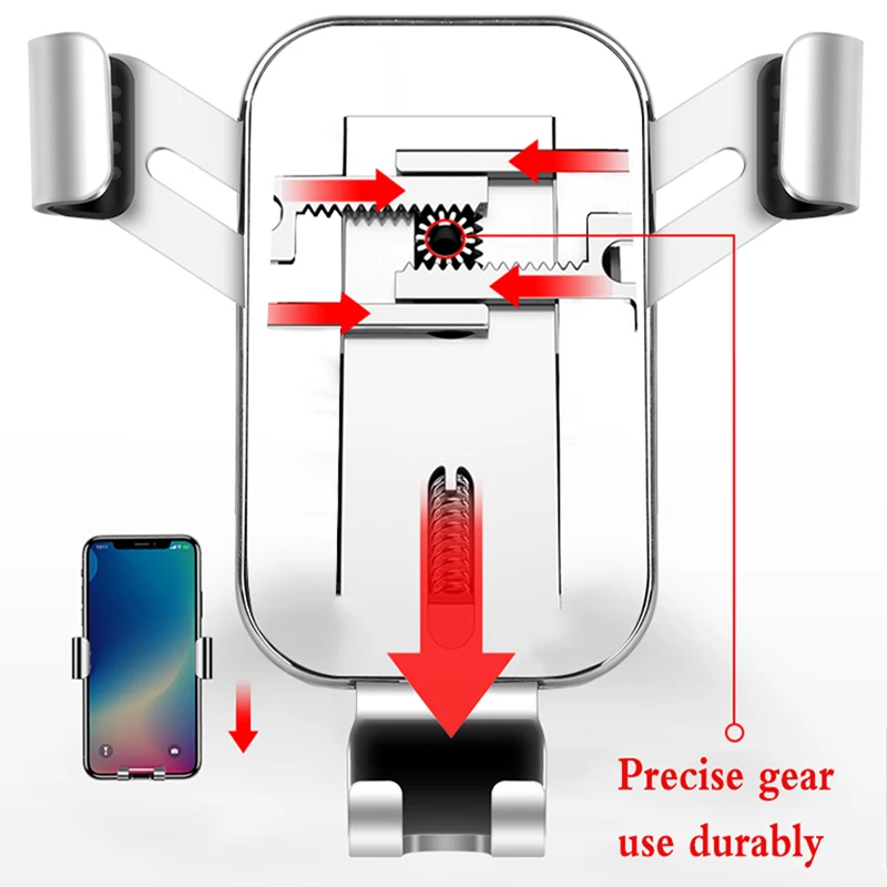 car mobile phone holder mounts stand gps gravity navigation bracket for volvo xc60 xc40 xc90 car interior accessories free global shipping