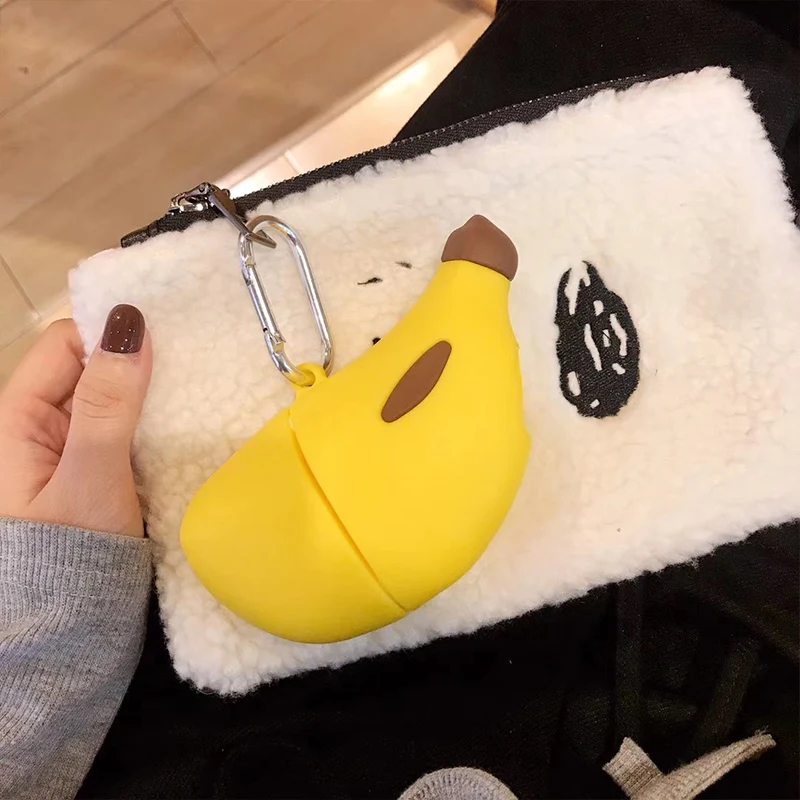 3D силиконовый чехол для наушников Airpods Pro с милым мультяшным рисунком Apple Air pods 3
