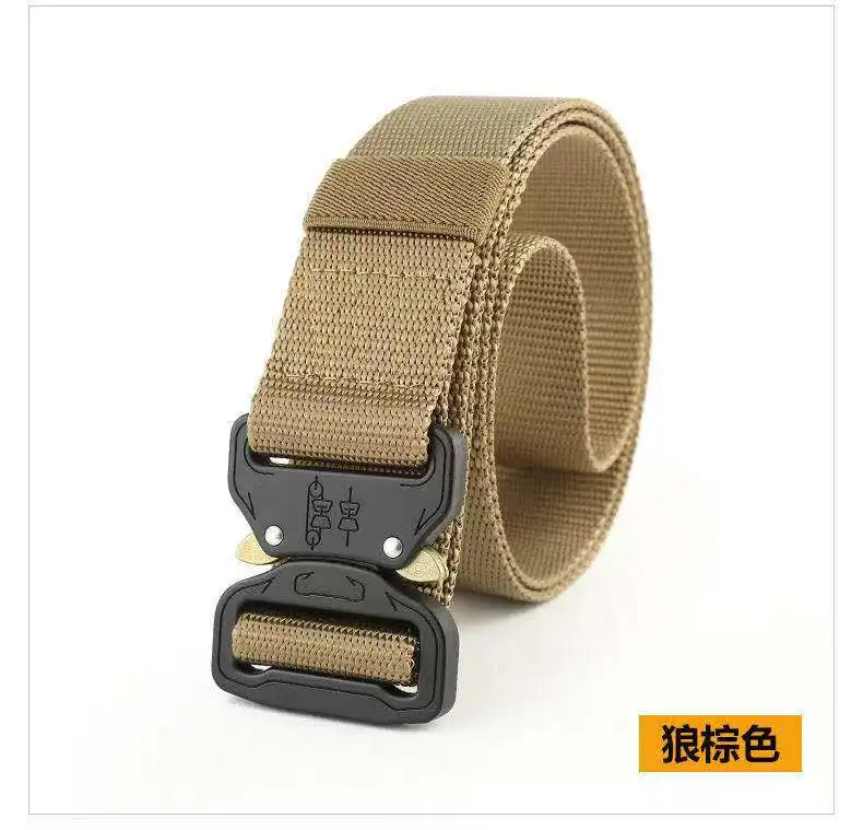 

adjustable Belt Male Tactical military Canvas Belt Outdoor Tactical Belt men's Military Nylon Belts Army ceinture hom