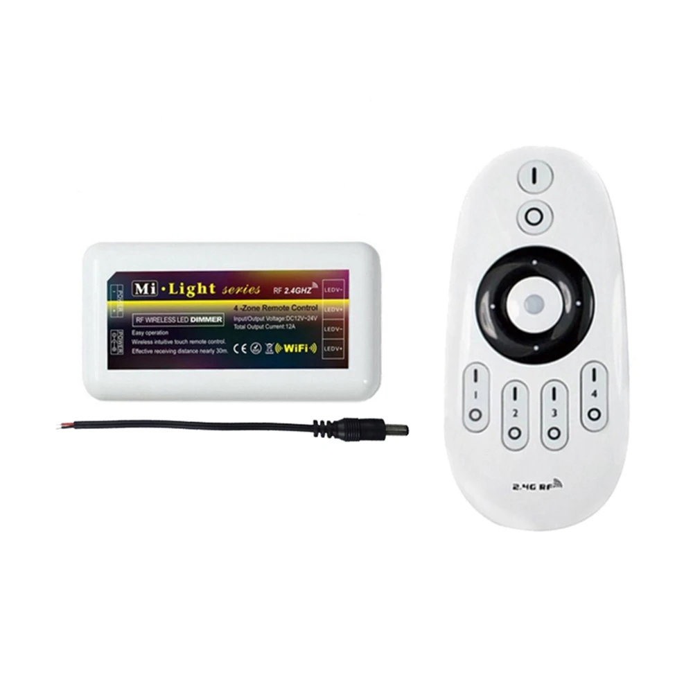 MiLight FUT036 светодиодный диммер контроллер 2 4G Беспроводной RF 4-Зона CT пульт