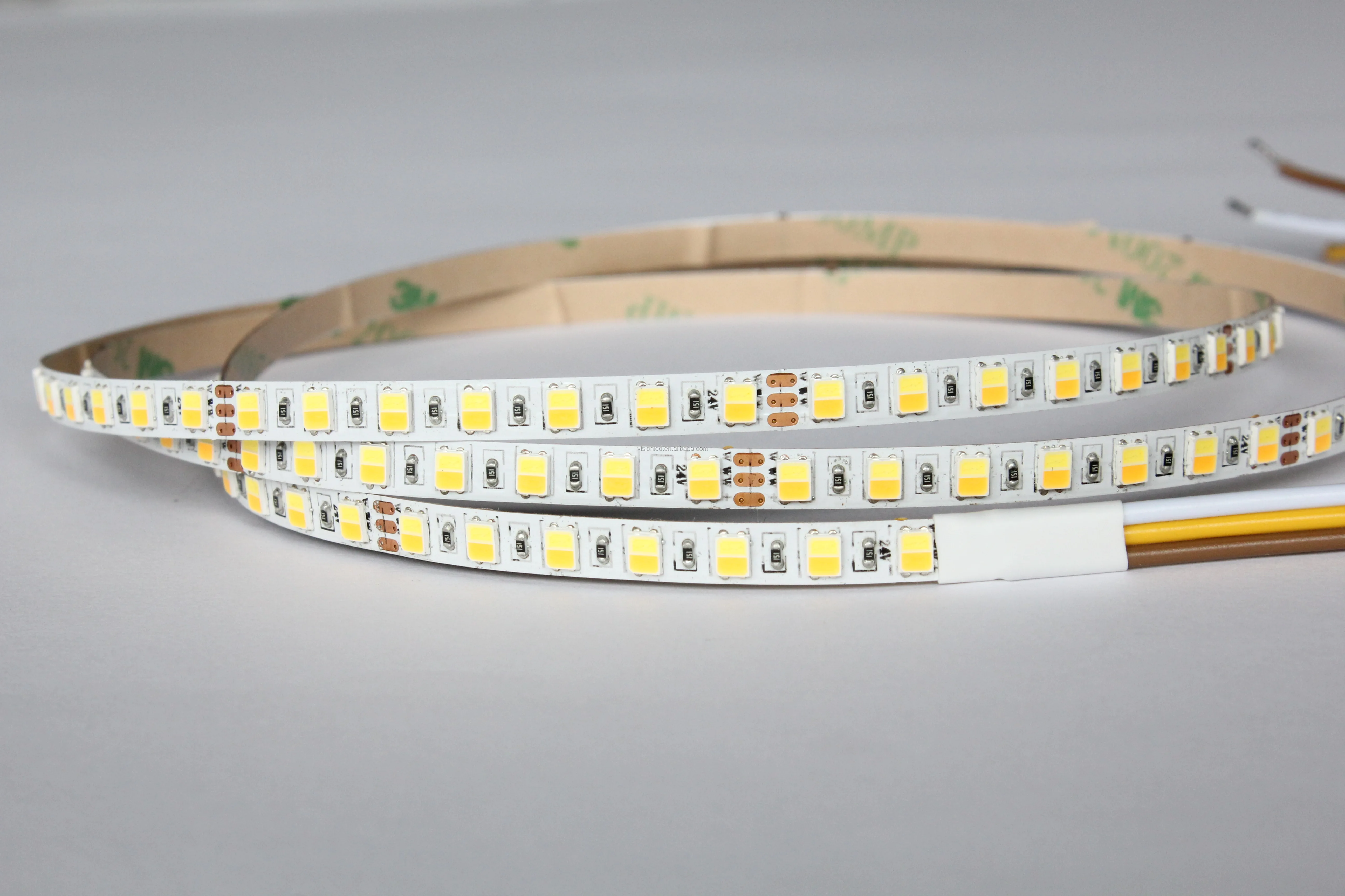 5 м/катушка, CCT регулируемый DC24V 2835 SMD СВЕТОДИОДНЫЙ ленточный светильник, 140 светодиодный s/m, 700 светодиодный s/reel, не водонепроницаемый