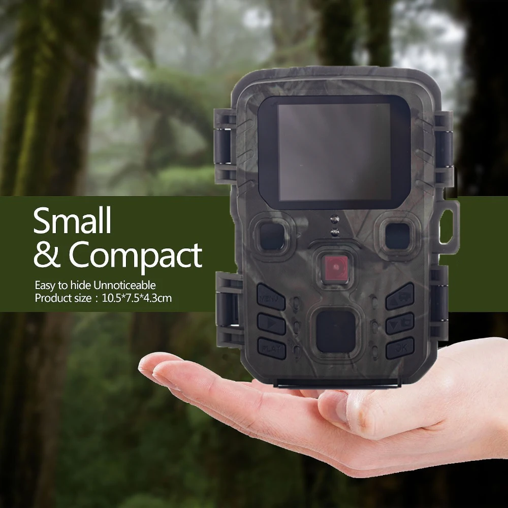 4PCS/LOT Hunting Wild Trail Camera 20MP 1080P Outdoor Wildlife Cameras Surveillance Mini301 Night Vision Photo Trap PIR Sensor | Спорт и