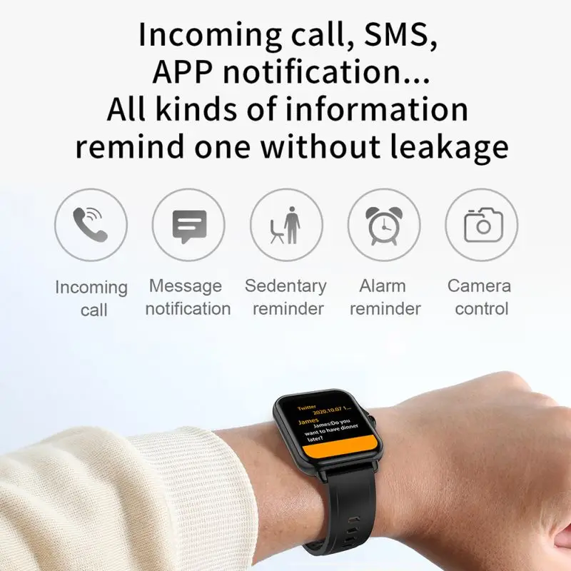 

2021 Q8 Smart Watch Phone Watch Smartwatch Bluetooth Music Call Dial Heart Rate Blood Pressure Health Monitoring Smart Bracelet
