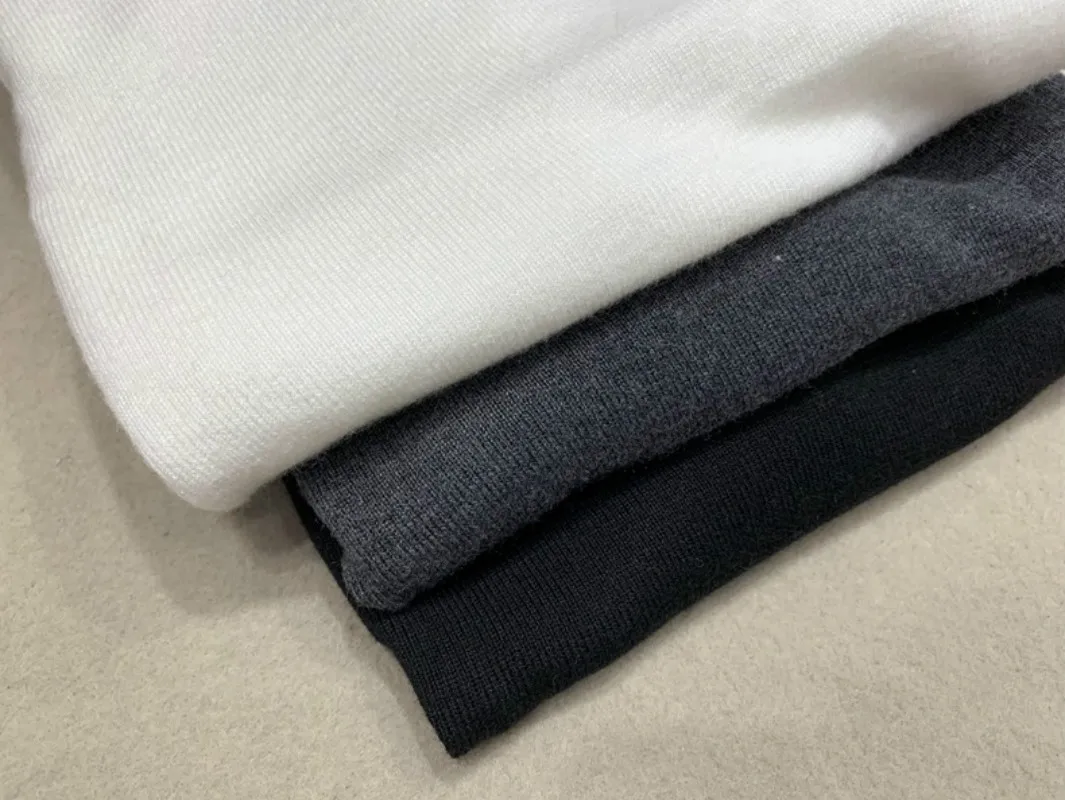 

New Style Autumn Winter Fashion Brand Commute Versatile Keep Warm Wool Collar Women's Solid Color Base Coat Slim Sweater