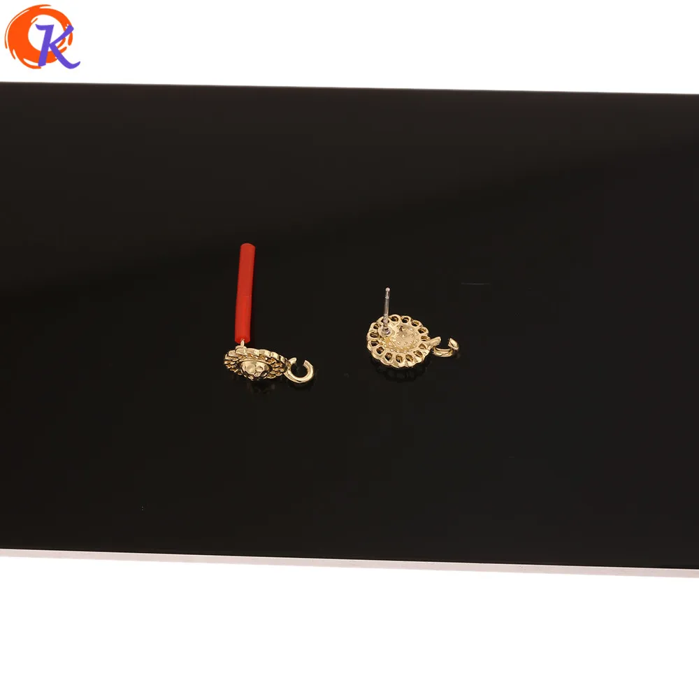 

Cordial Design 100Pcs 11*15MM Jewelry Accessories/Earring Findings/Round Shape/Hand Made/DIY Parts/Jewelry Making/Earrings Stud