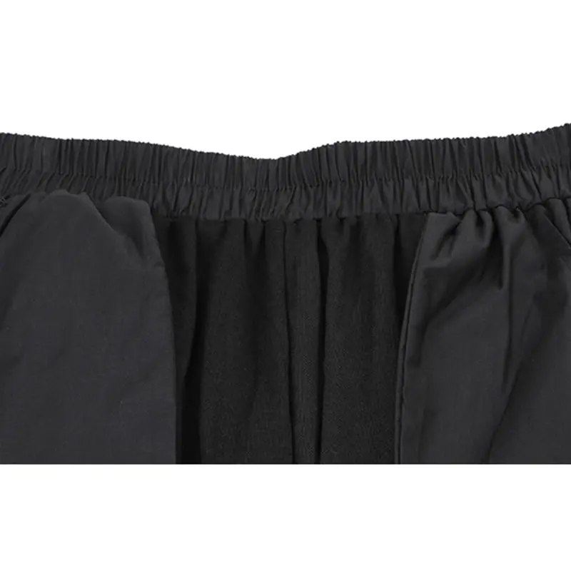 

XITAO Europe Black Loose Plus Size Casual Pocket Pants 2020 Spring Summer Fashion Elastic Waist Design Women Pants DMY4361