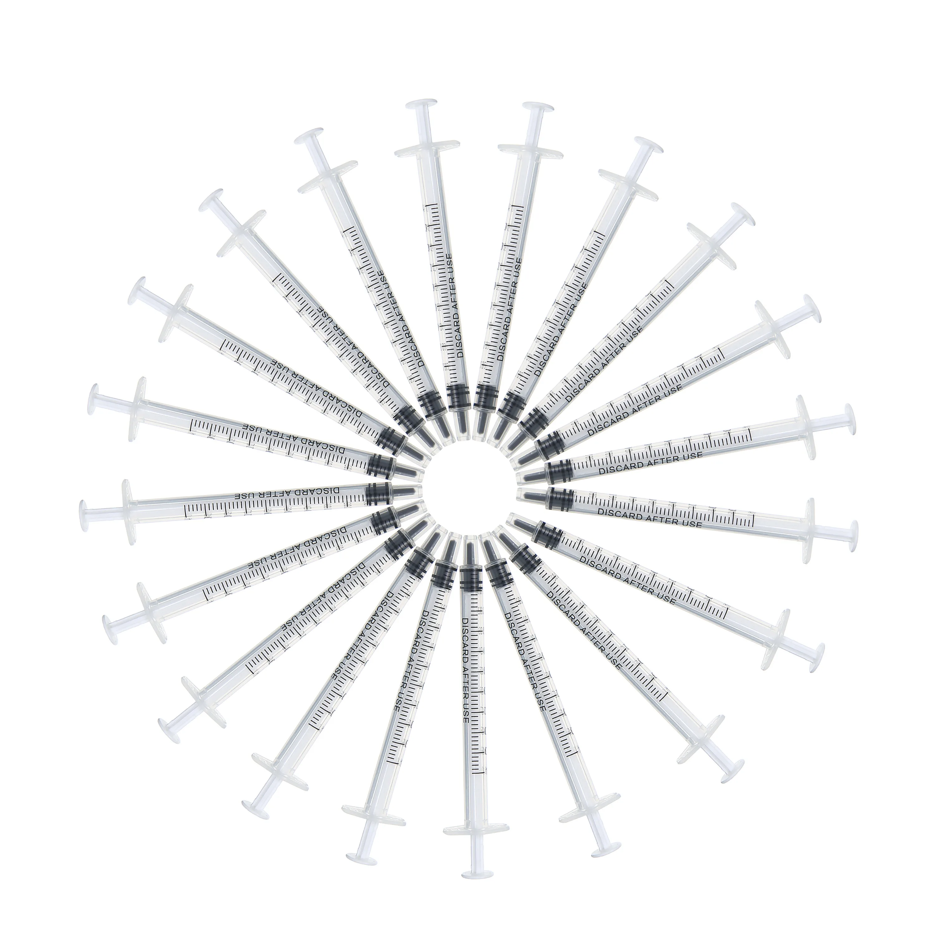 Одноразовый шприц для инжектора 1 мл заправки измерения смешивания жидкостей