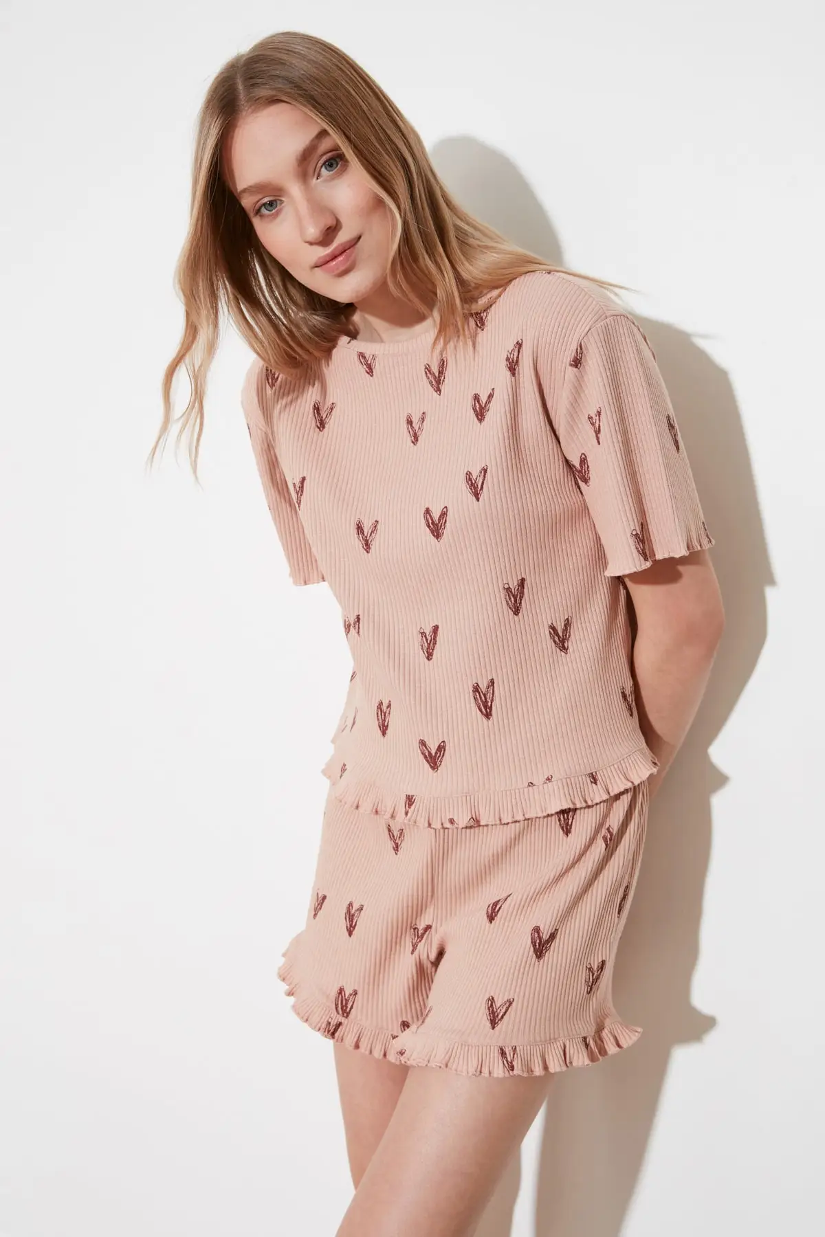 

Trendyol Camisole Knitted Pajamas Set THMSS21PT0512