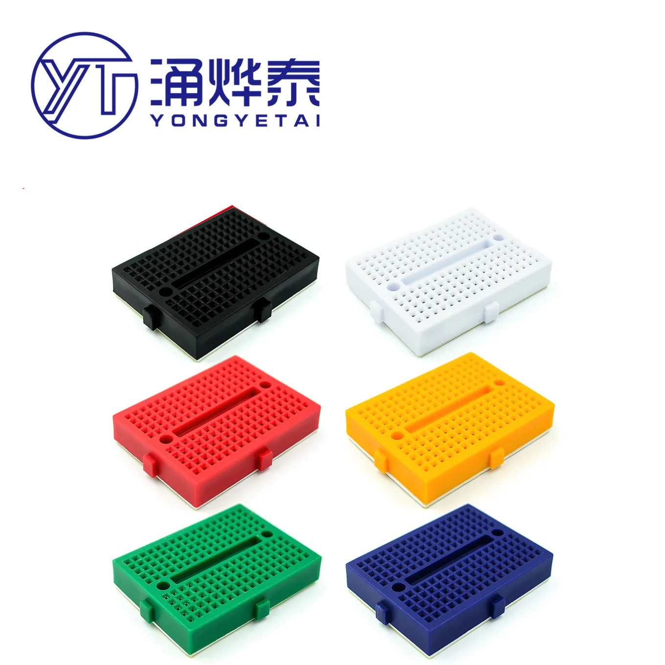 

YYT SYB-170 Mini Mini Breadboard Experiment Board Circuit Board Hole Board 35x47mm Color