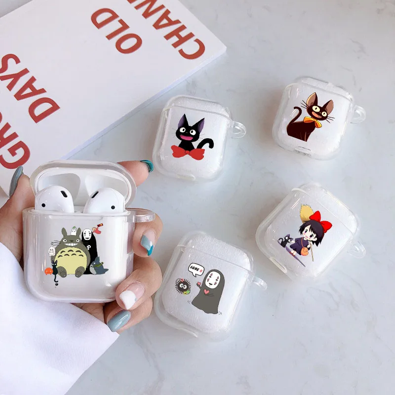 Симпатичный мультяшный Мой сосед Тоторо Мэй для Apple iPhone зарядная коробка Aipods