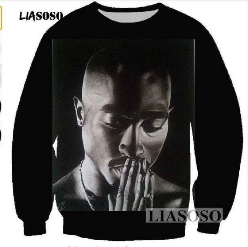 

ZOGAA Fashion Round Neck Pullover Print Sweatshirt Men Loose Long Sleeve Pullover Sweatshirt Streetwear Hip Hop Harajuku Men's