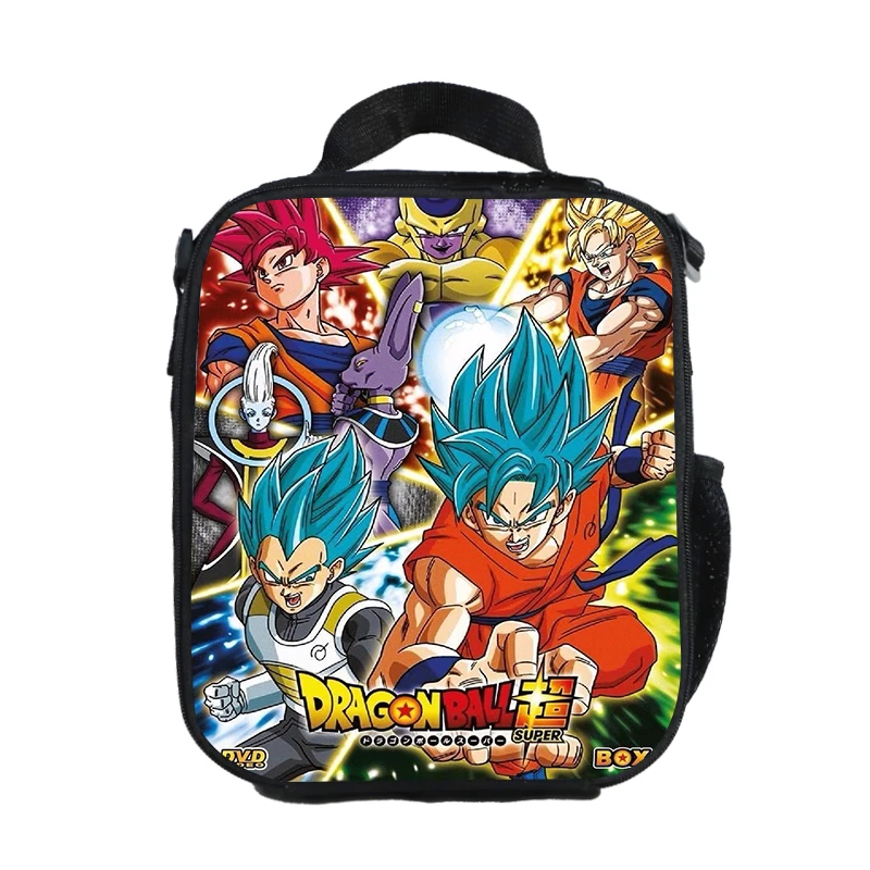 Аниме Dragon Ball ланч-мешок Goku Saiyan дети изолированный кулер Ланч-бокс термальный держатель для пикника - Цвет: WCB-QLZ2