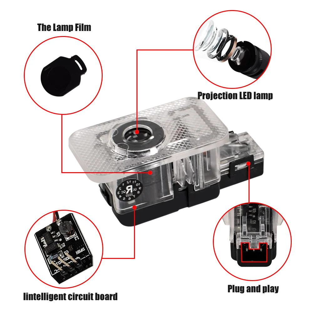 2019 2018 2017 2016 2015 2014 2013 2012 V60 V40 S60 S80 Y20 2 шт. двери автомобиля приветственный светильник