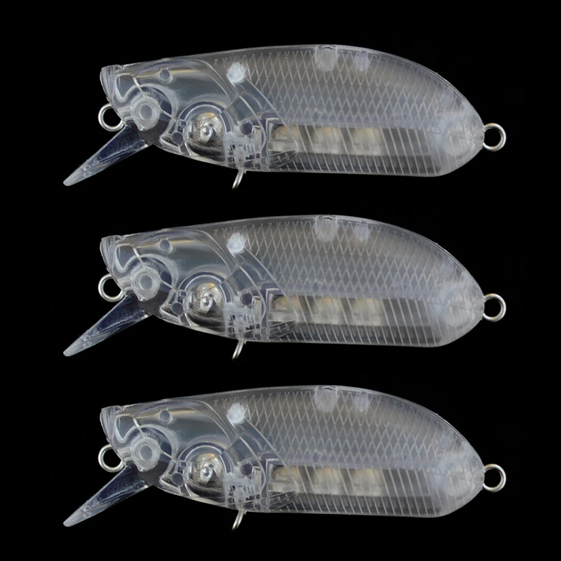 Блесна для рыбной ловли заготовки 10 шт./лот 5 см 6 9 г неокрашенные приманки в виде